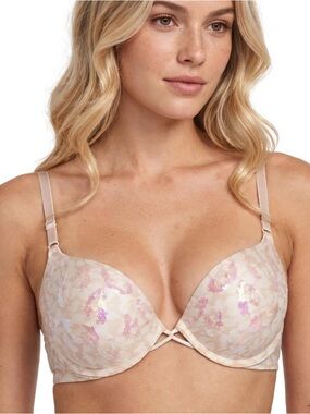 Victoria's Secret Bling Cheetah Leopard Bombshell Bra
